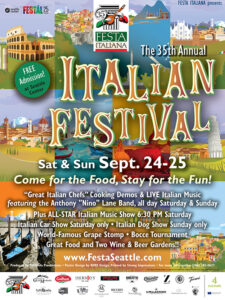 Festa Italiana Seattle – Celebrating the cultural roots of Italians and ...